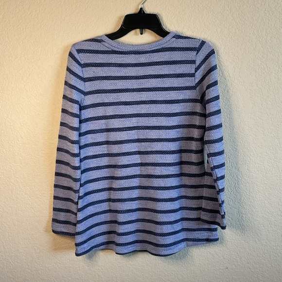 Soft Surroundings Womens Petite Small Blue Wildflower Embroidered‎ Tunic - Picture 2 of 5